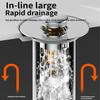 Anticlogging Drain Filter Sink Plug Wash Basins Sink Drain Stoppers Push Type Bounce Cores Sink Drain Strainer Enduring