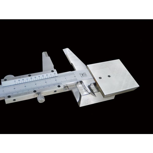 Niigata Seiki SK Silver M-Type Caliper, 2-Level Reading, 150mm, SK-M150W, with Depth Bar