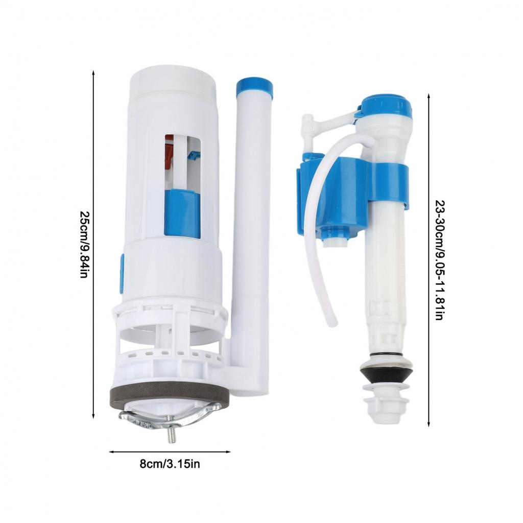 Adjustable Drainage Volume Dual Flush Kit Toilet Flush System