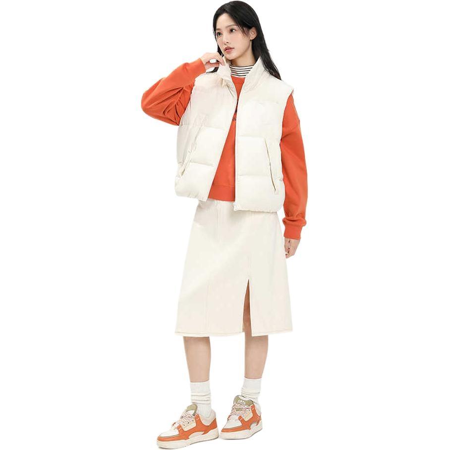 Anta Lifestyle Collection Sports Lifestyle Collection Vest Women's Euryale Stone White 162348902-2