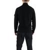 Stone Island Solid Color Stand Collar Zip Long Sleeve Slim Jacket Men Jacket Black 8115503A1-V0029