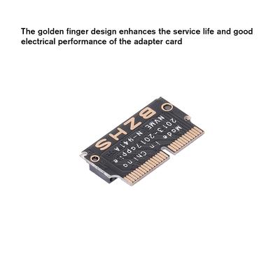 Tarjeta adaptadora de conversión M.2 NVME SSD para MacBook Air Pro Retina Mid 2013 2014 2015 2016 2017