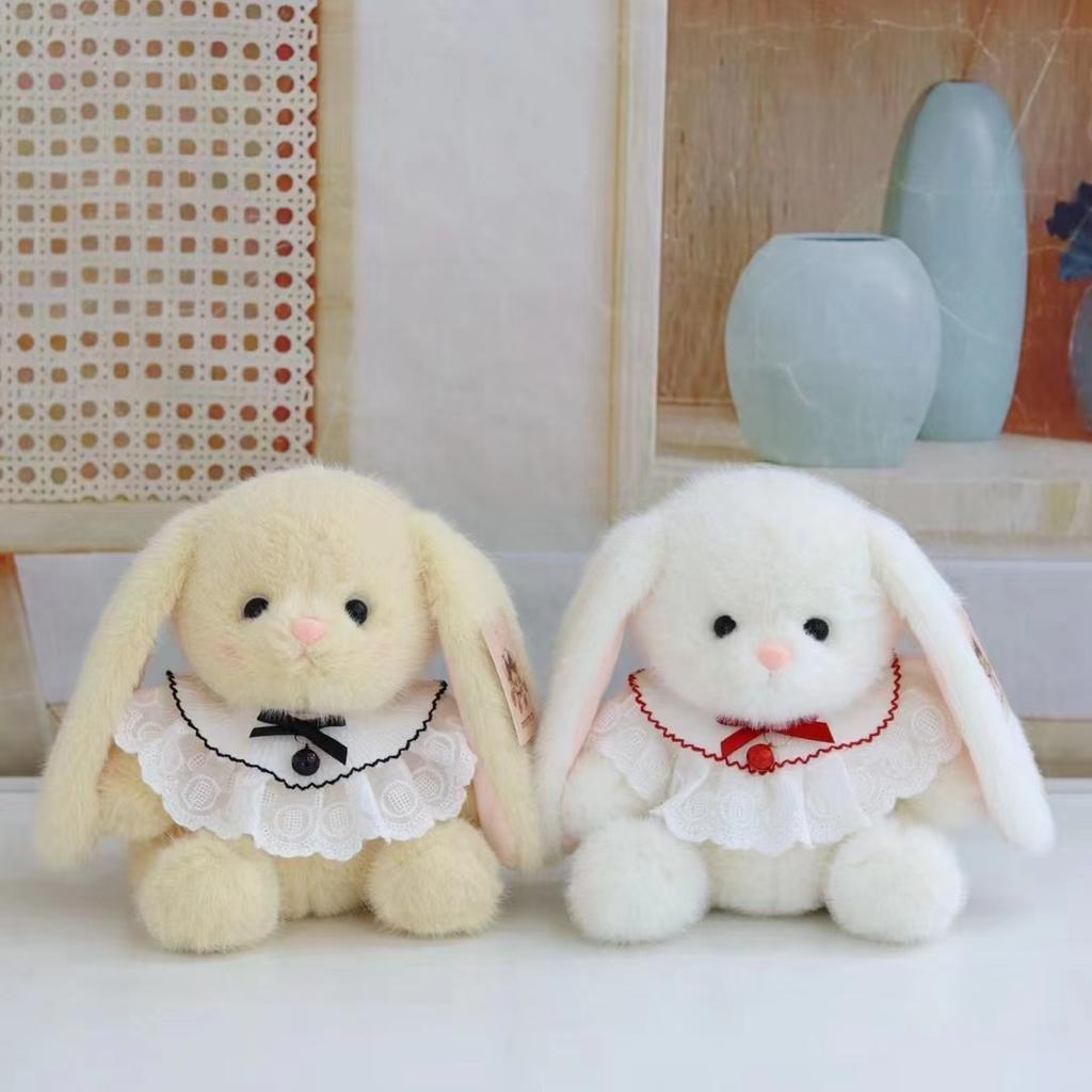 Cute Rice Marten Long Ear Rabbit Plush Toy Fragrance Lolita Rabbit 8 Inch Grabbing Machine Doll Girl Heart Birthday Gift