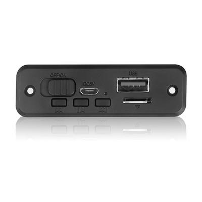 2x3W Decoder Board 5V Bluetooth 5.0 MP3 Player Car Handsfree Call Wireless FM Radio Module TF AUX MP3 WMA WAV FLAC APE