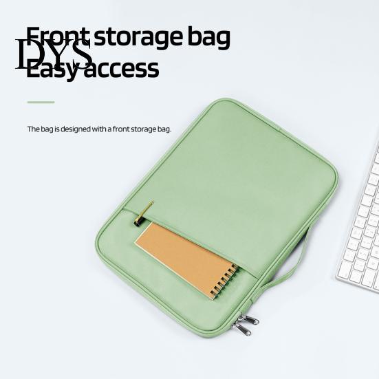 Bolsa Leve para Tablet Capa de 11/13 Polegadas para iPad Bolsa de Mão Portátil à Prova de Respingos para Viagem Capa Protetora Fina com Alça Maleta de Transporte de Cor Sólida
