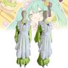 Cosplay Hatsune Miku Matcha Suit For Womens Stylish Comfortable Party Halloween