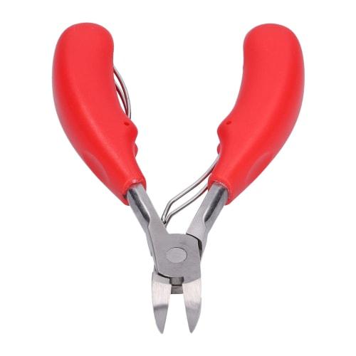 Pig Teething Pliers, Ergonomic Pig Clippers for Cutting Baby Teeth of Small Animals like Piglets and Rabbits (Red)