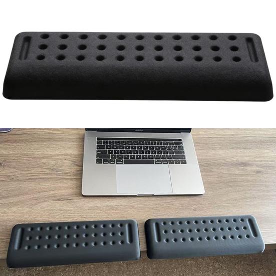 2Pcs L-Shaped Desk Elbow Pad Ergonomic Memory Foam Elbow Support Padding with Non-Slip Base Pain