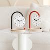 Creative Arch Personality Desk Clock Nordic Simplicity Silent Table Clock Simple Dormitory Bedroom Home Decor Storni Effettuati