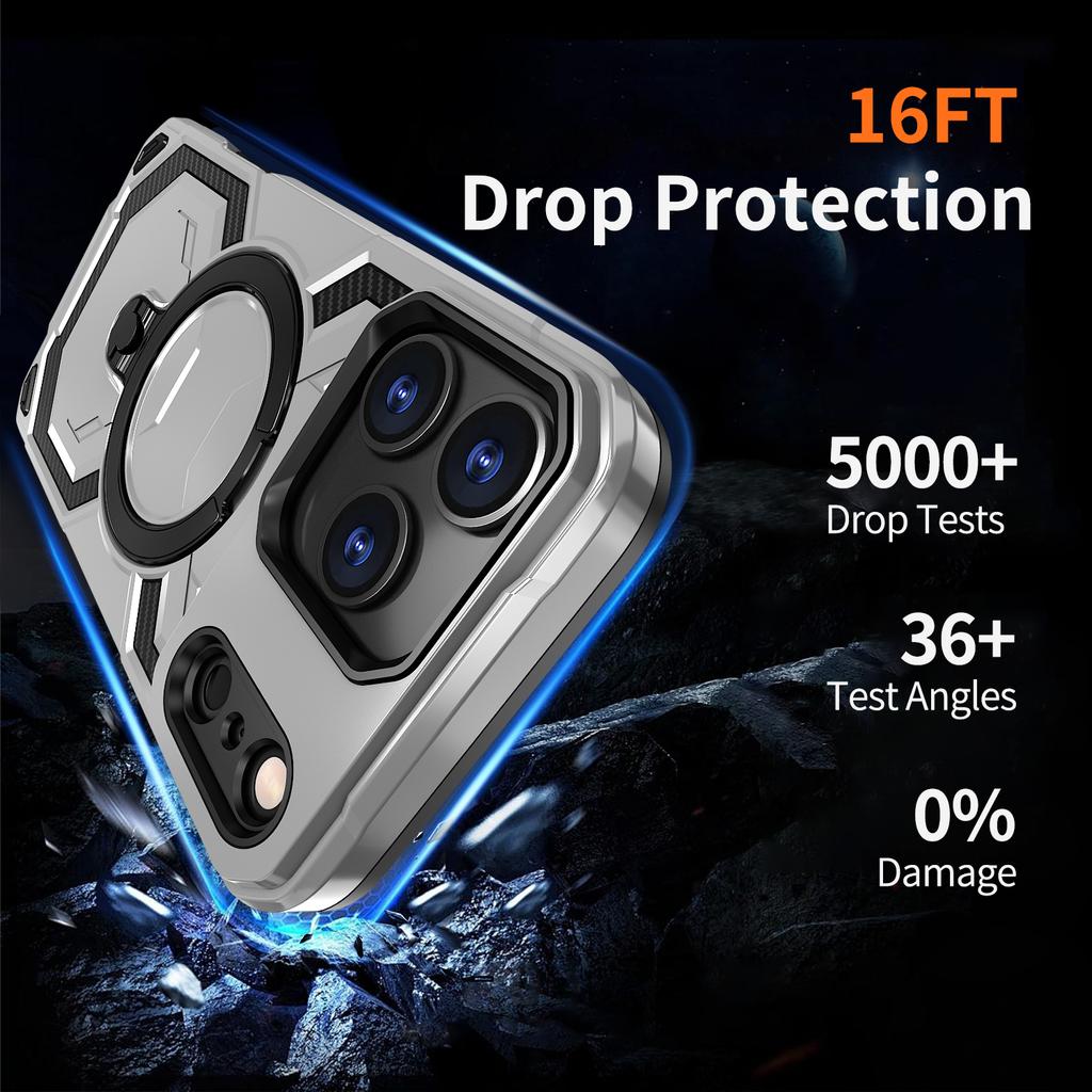 Defender For Magsafe Magnetic Case for iPhone 17 Air 16 15 14 13 12 11 Pro Max Plus Shockproof Wireless Charging Cover