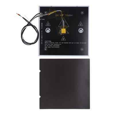Piattaforma Letto Riscaldato 24V 280W con Base Magnetica Piatto Riscaldante in Lega di Alluminio per Stampante 3D K1 K1C