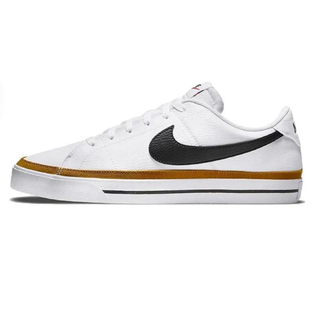 Nike Court Legacy Classic And Versatile Low top Skateboard Shoes Men's White DH3162-100(Team371-)