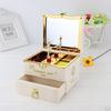 Classic Rotating Dancer Ballerina Piano Music Box Clockwork Plastic Jewelry for Girls Women Hand