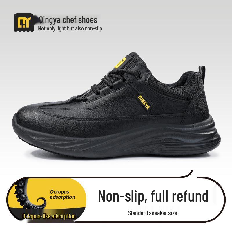 

Light Yaya Chef Shoes: Anti-Slip, Wear-Resistant Sole, Comfortable Safety Footwear for Kitchen and Catering.