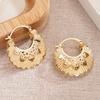 Bohemian Fine Lace Women's Earrings - Ethnic Hollow Flower Hollow Pendant Earrings, Suitable for Daily, Party, and Vacation Wear