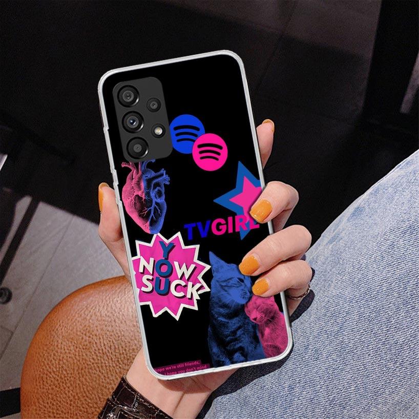 TV Girl Album Phone Case For Samsung Galaxy A52 A32 A22 A12 A51 A31 A50S A30S A20S A10S Note 20 Ultra 10 Plus S10 A72 A71 Galaxy