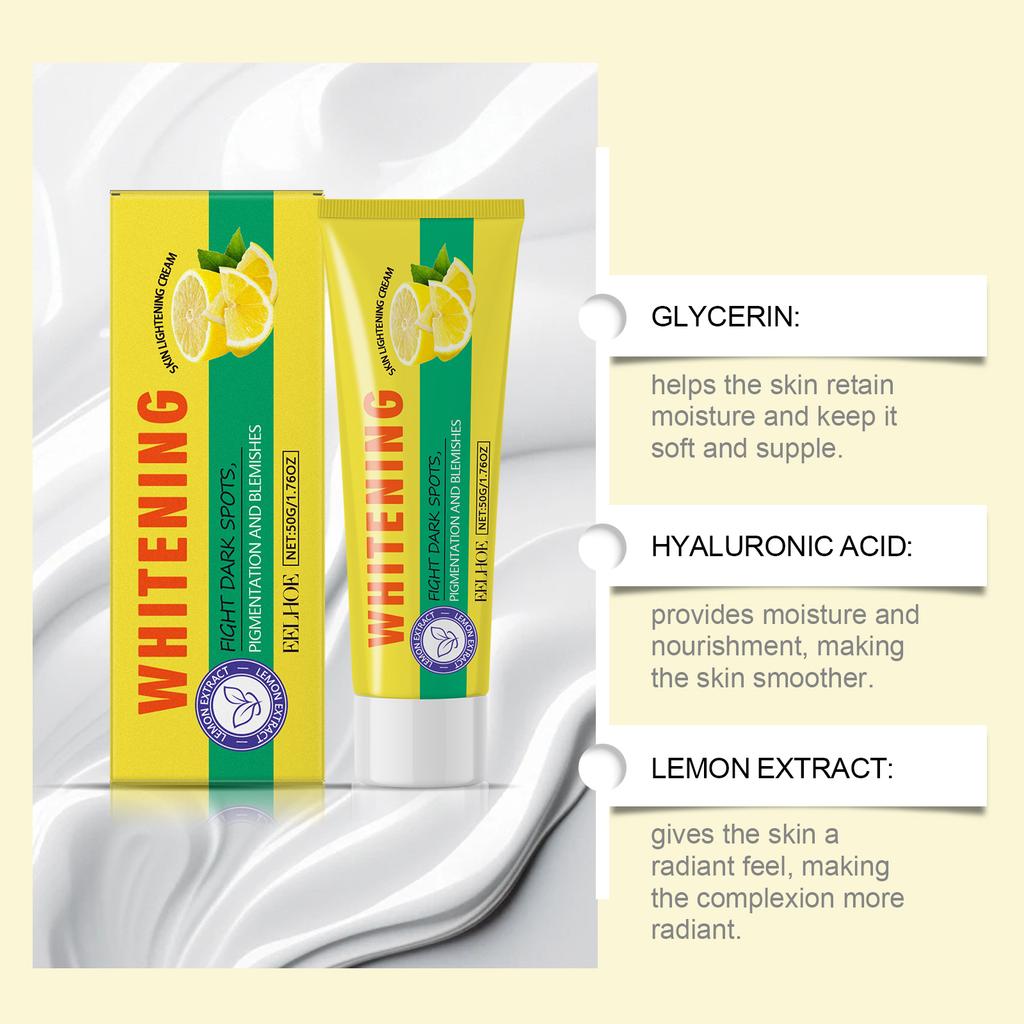 Eelhoe Lemon Body Lotion Gently Moisturizes The Skin Leaving Smooth Shiny Refreshing Fragrant Moisturizing Improves Dryness