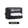 For Hyundai Car Styling Tissue Bag Armrest Box Paper Towel Interior Organizer Accessories i10 i20 i30 i40 ix20 ix35 ix55 Venue XX4