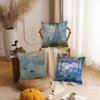 Art Claude Monet Pillow Case Office Cushions Suitable For Sofa Car Bedroom Decorative Cushion Cover