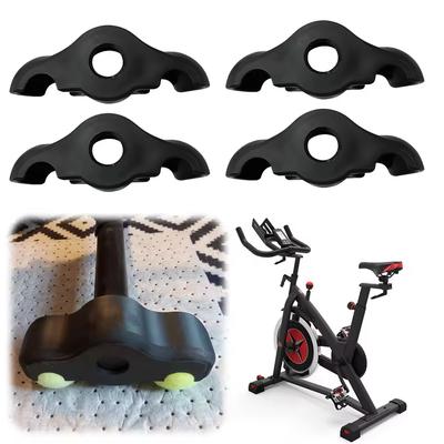 Tréninkové podložky pod nohy na kolo Tlumící podložky na nohy s tenisovým míčkem pro Wahoo Kickr Core Indoor Cycling Kolo Protiskluzové nožky desky