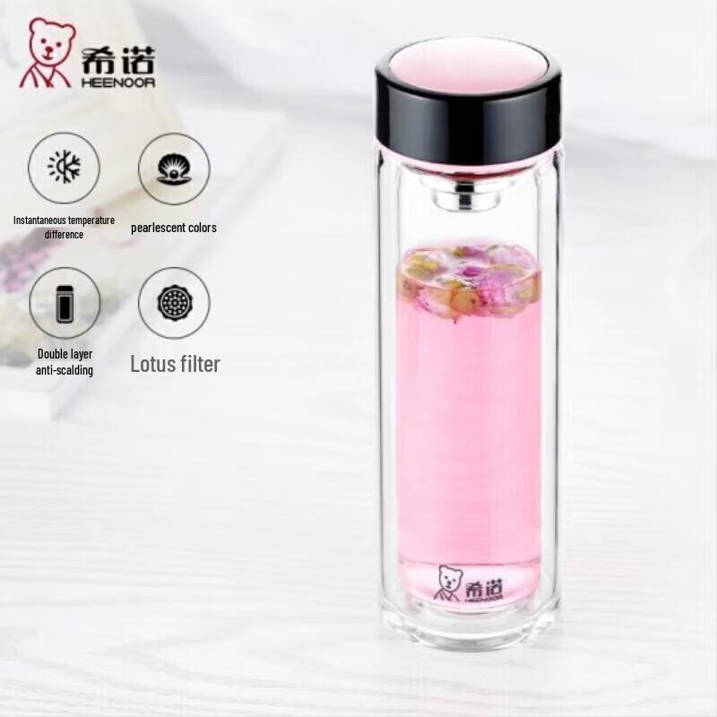 Heenoor XN-6572 Double-Layer Glass Cup