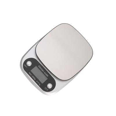 Professional Baking Scale Precise Measurement 5kg Extreme Rustless Face Large LCD Screen Unit Conversion Weight Function