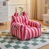 Weicher Stoff Fauler Sofa Bequemer Ergonomischer Kinder Sofa Stuhl Einfach Niedlich Flauschiger Sofa Wohnzimmer