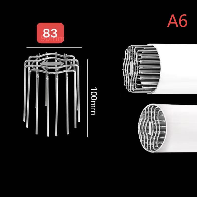 Stainless Steel Drainage Cover Roof Floor Drain Downpipe Strainer Anti-Blocking Gutter Guard Leaf Debris Trap Rain Pipe Cap