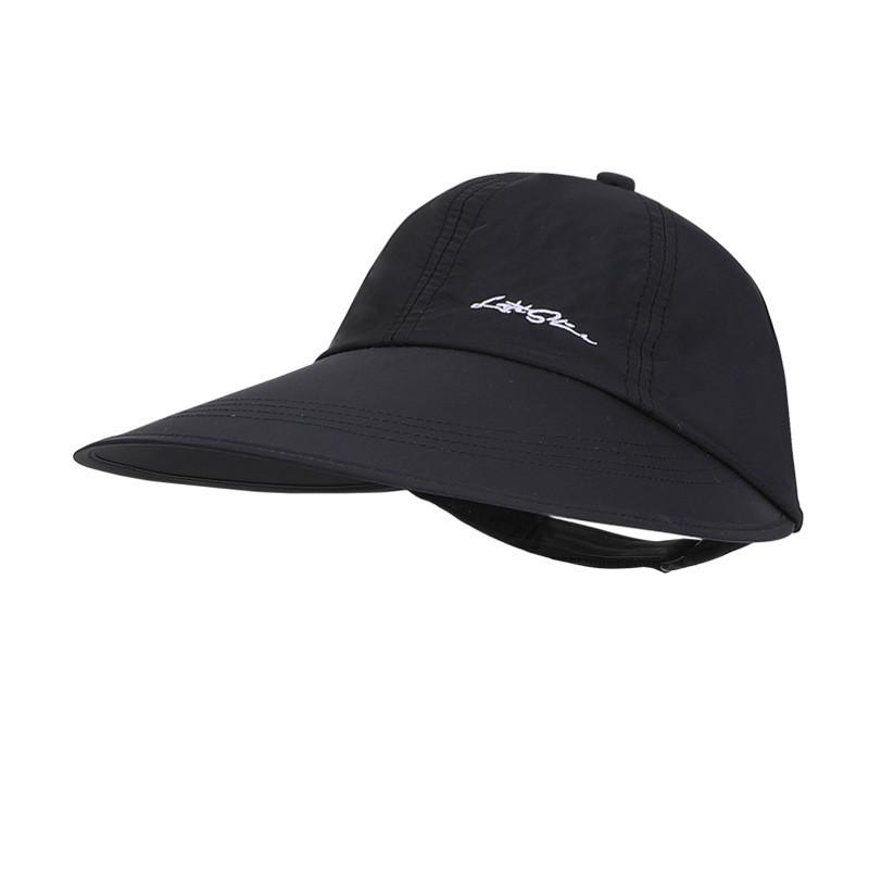Summer Casual Sun Hat For Women With Foldable Design And Wide Brim Polyester Sunshade Cap