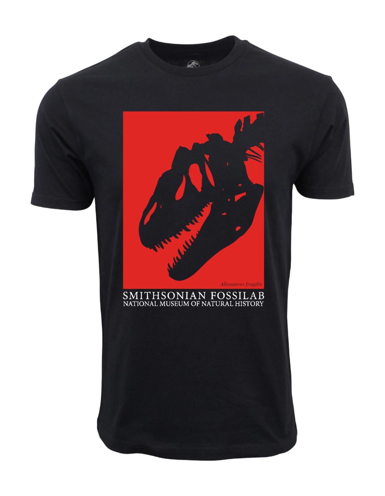 Smithsonian Fossil lab Graphic T shirt XS