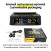 Sistema Electrónico de Monitoreo de Presión de Neumáticos para Coche con Energía Solar Pantalla Digital TPMS Dispositivo de Alarma de Seguridad Automática para Presión de Neumáticos