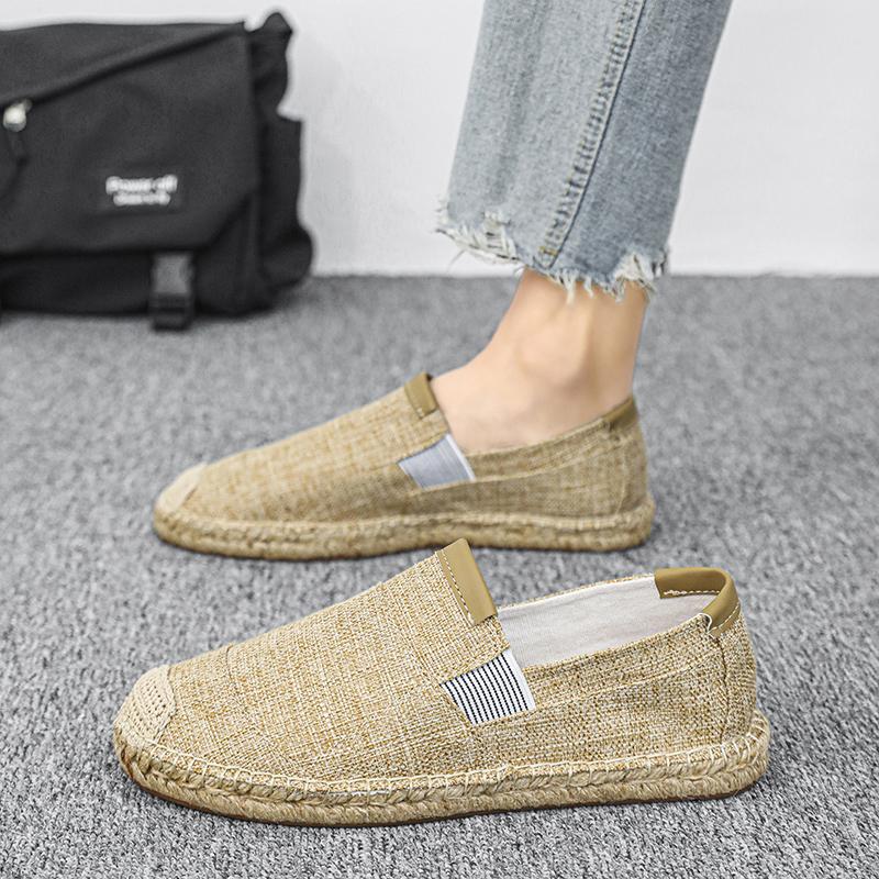 Canvas Shoes 2026 Men's Summer Trend Linen Fisherman Shoes Men's Breathable Casual Old Beijing Cloth Shoes