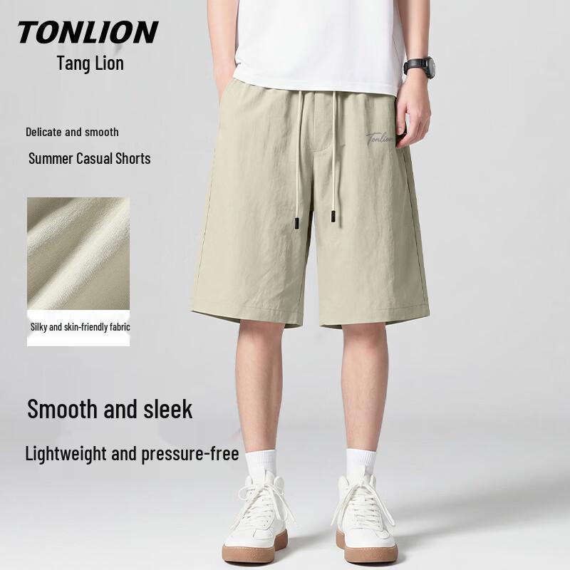 

TonLion Men s Breathable Casual Summer Shorts L