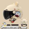 Miling Kids Electric Motorcycle Half Helmet