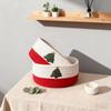Cotton Rope Hand Woven Storage Basket Xmas Theme Candy Storage Baskets  Party Supplies