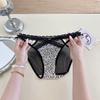 Women's Summer Sexy Lace Soft Satin Low Rise Triangle Panties