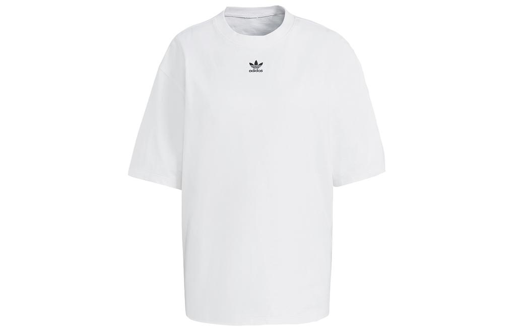 adidas Originals Drop Shoulder Sleeve T Shirt Women's White H45578