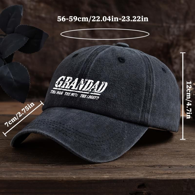 Interesting Letter Print Baseball Hat, Fashionable and Versatile Peaked Cap, Outdoor Men's Hat Trend