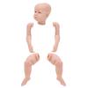 22inch Reborn Baby Doll Lifelike Blank Doll Head Arms Legs Children DIY Toy Baby Doll