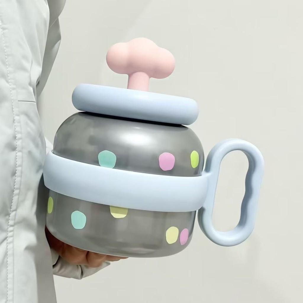 Sanrio Cat Plastic Cup With Straw Sealed Leakproof For Gifts And Outdoor Use
