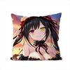 Tokisaki Kurumi Kissenbezug Für Auto Sofa Dekoratives Zuhause Zweiseitiger Druck Plüsch Quadratisch Wurfkissen Kissenbezug