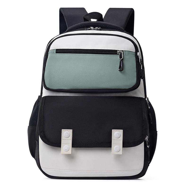 Adorable Unisex Colorful Nylon Cartoon Backpack Ideal For Kindergarten And School