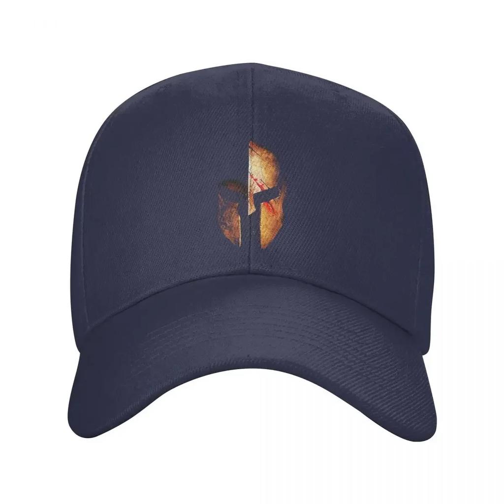 Gold Metal Blood Spartan Baseball Cap Sports Women Unisexs Adjustable Sparta Trojan Helmet Dad Hat Summer Snapback Caps