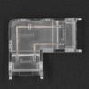 8pcs 2PIN Strip Light Connector Transparent COB LED Connector LED Strip Connector  For DIY Projects