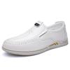 Soft Leather Fashion Casual Driving Shoes for Men 2025 Spring Autumn New Designer Shoes Male Anti-slip Men's Loafers