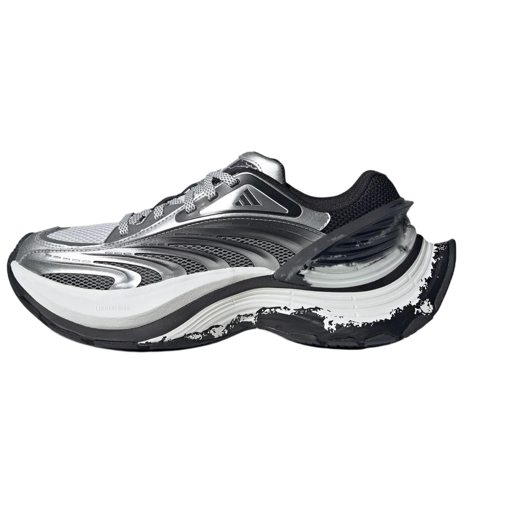 

Adidas FOS XLG Anti Slip Wear Resistant Low Top Casual Shoes Unisex Black Gray 38