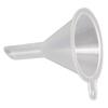 2pcs Plastic Mini Funnel Transparent Portable Multi Purpose for Perfumes Liquid Powder Essential Oils