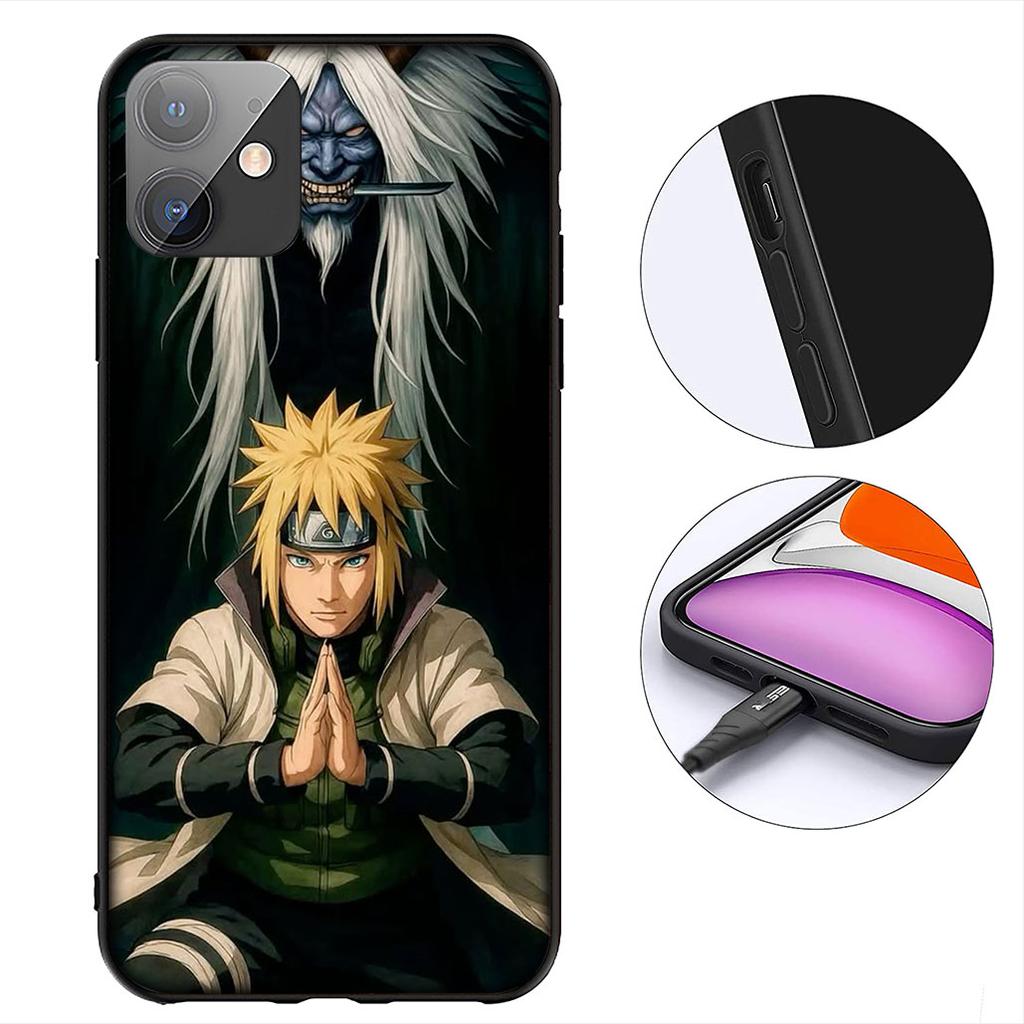 Namikaze Minato Narutos Protective Cover for Apple iPhone 16 17 Air 14 15 Pro Max Plus 16+ 16E 14+ ProMax Phone Case