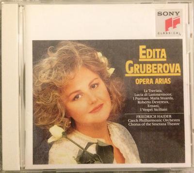 CD GRUBEROVA (EDITOR), WALTEROVA (, SM - Opera Arias  CSCR8235 Sony Classical 1990 Japan Classical Used