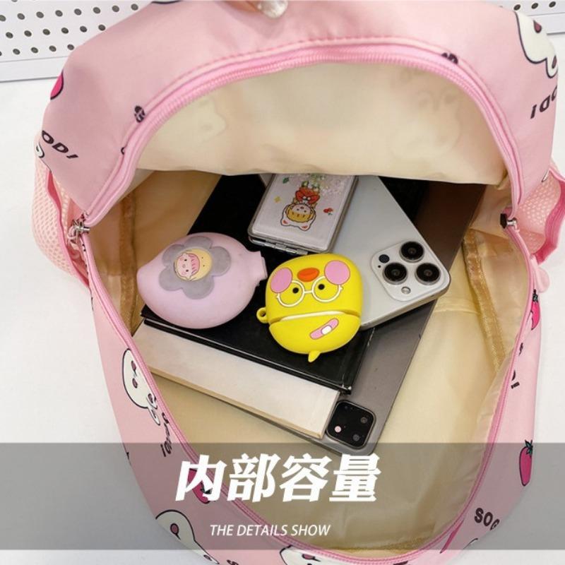 New Children's Backpack Cute Cartoon Kindergarten Big Class Schoolbag Primary School Students Reduce the Burden Lightweight Large Capacity Backpack